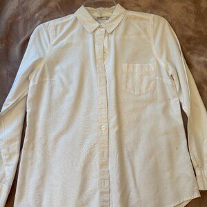 Old Navy White Button Down Shirt